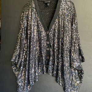 KAREN KANE Sequined Top